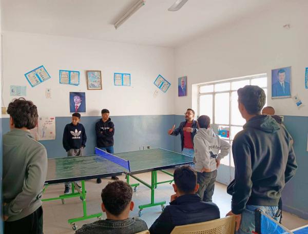 مركز شباب الكرك ينظم بطولة تنس طاولة