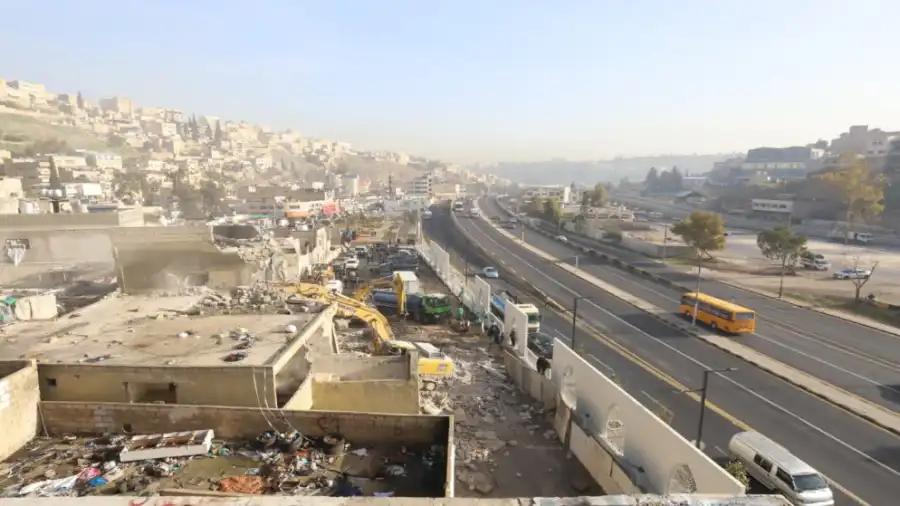 أمانة عمّان تبدأ المرحلة الرابعة من مشروع تطوير شارع الجيش العلوي لتحسين البنية التحتية والحضرية