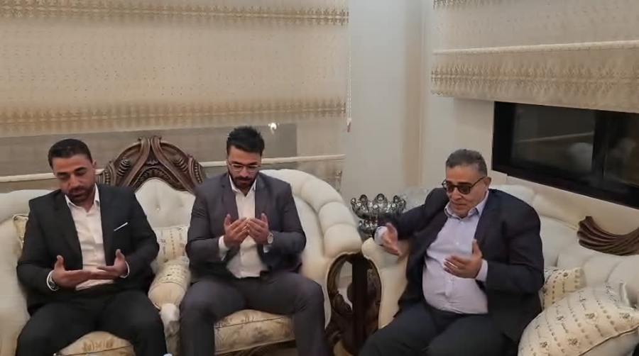 البدارين وحداد نسايب.. الف مبروك للعروسين نورالدين عدنان البدارين والمهندسة داليا جمال حدّاد