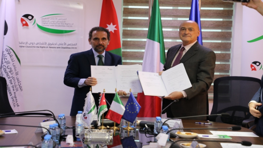 الأردن وإيطاليا يوقعان اتفاقية لتطوير نظام وطني للصحة النفسية للأشخاص ذوي الإعاقة