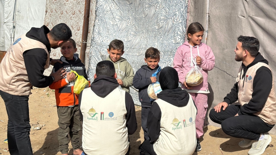 لجنة زكاة المناصرة والهيئة الخيرية الأردنية تنفذ جهودًا إنسانية مكثفة في غزة