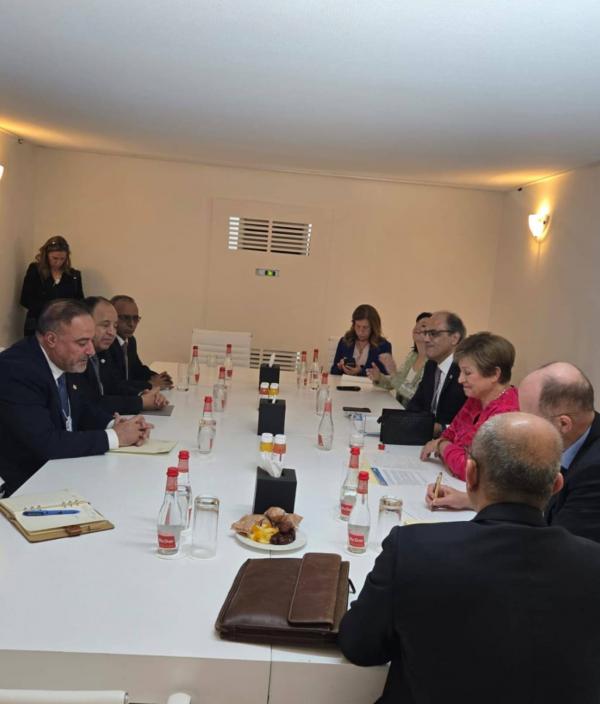 وزير المالية الأردني يجتمع برئيسة صندوق النقد الدولي في دبي لمناقشة دعم الإصلاح الاقتصادي